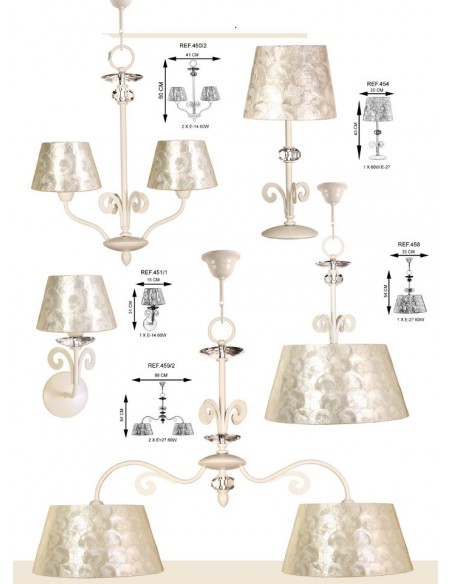 Lámparas Colgantes Nácar