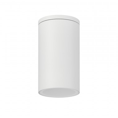 Plafón Exterior IP54 GU10 LED Blanco Alto 10,5 cm