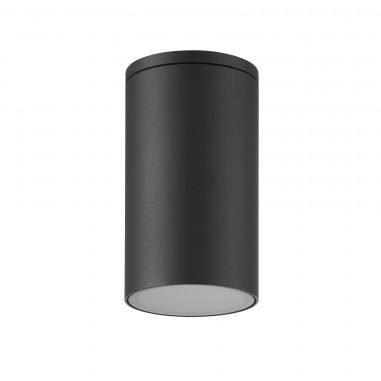 Plafón Exterior IP54 GU10 LED Gris Alto 10,5 cm