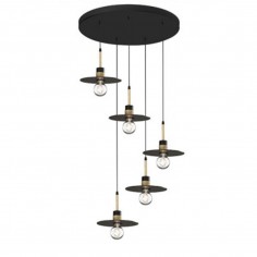 Lámpara Semiplafón Plato 5...