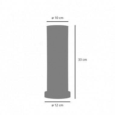 Lámpara de sobremesa cristal ambar