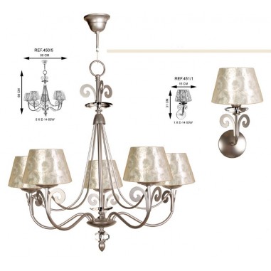 Apliques Pared Nácar