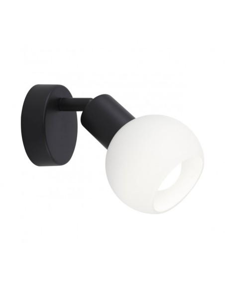 Aplique barato con bola de cristal blanca