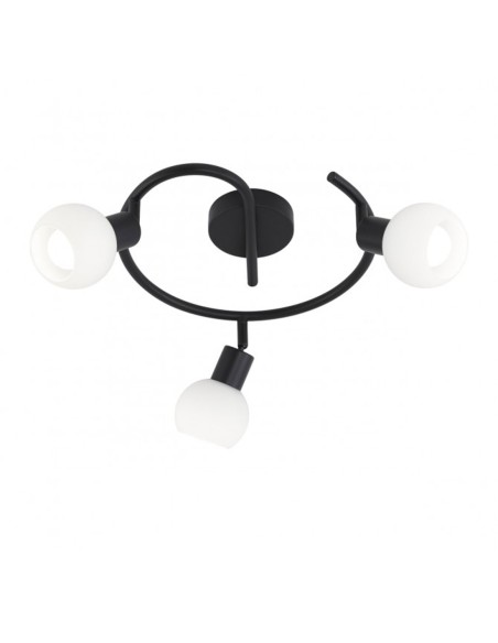 Plafones con focos articulados