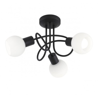 Plafones negros habitaciones baratos