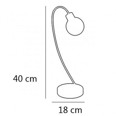 Sobremesa con tulipas de copems