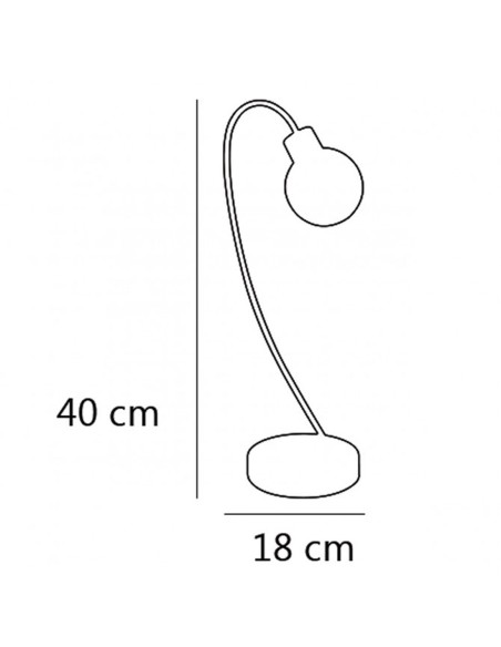 Sobremesa con tulipas de copems