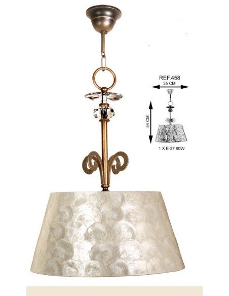 Lámpara Nácar On Line