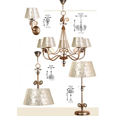 Lámpara Nácar On Line