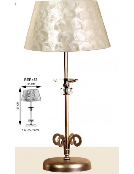 Lámparas Recibidor Nácar