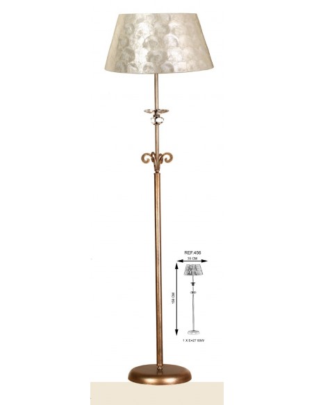 Venta Lámparas Pie Nácar