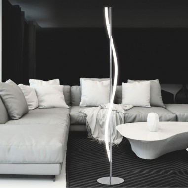 Lámparas de Pie Diseño Serpiente Led