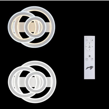 Plafón de techo con luz intercambiable