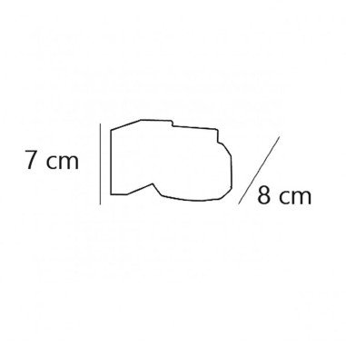 Aplique barato para pasillos y baños