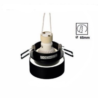 Focos con iluminación indirecta a techo