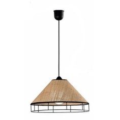 Lámpara Piramidal Metal...