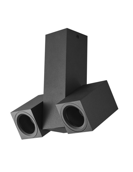 Focos dobles superficie negros