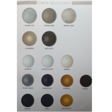 Marfil Oro Aplique de Pared