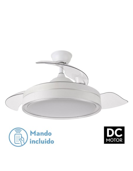 Ventilador Criador Blanco Fabrilamp