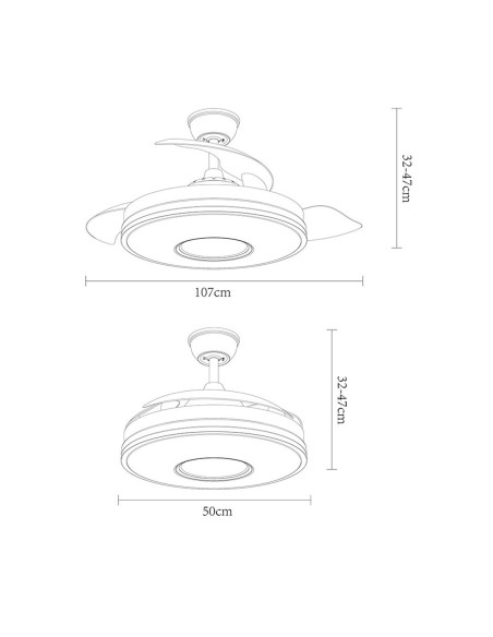 Ventilador Dani oferta plata