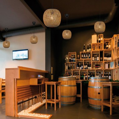 Lámpara Colgante Bambú