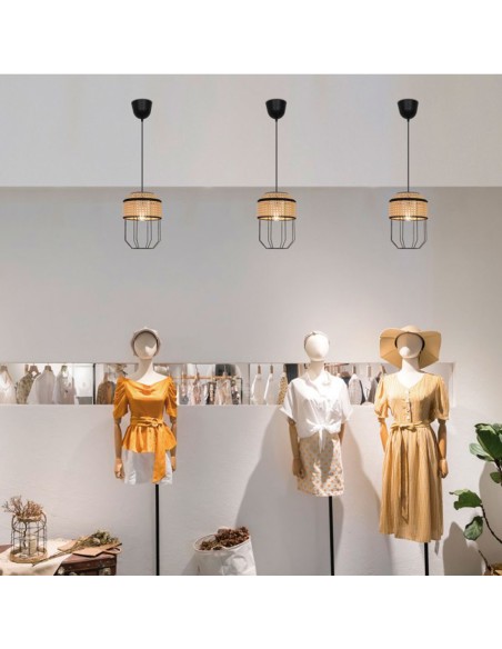 Lámparas de Techo Colgante Ratán