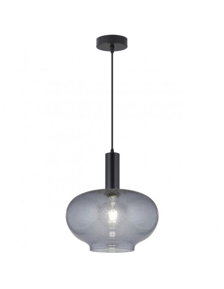 Lámpara Cristal Silueta Fumé