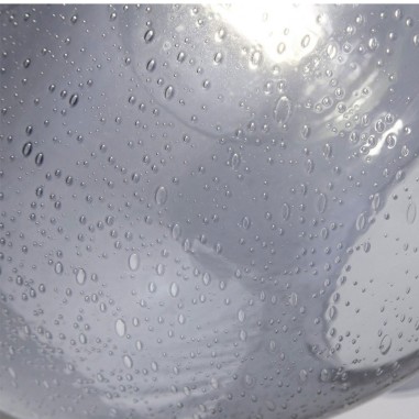 Lámpara Cristal Silueta Fumé