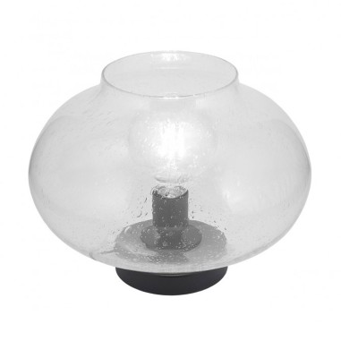 Lámpara de mesa Pataias cristal transparente