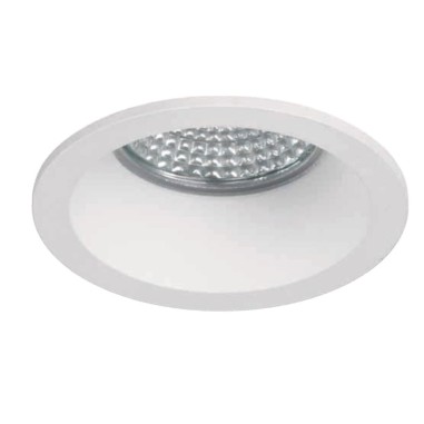 Foco aluminio blanco con ip65