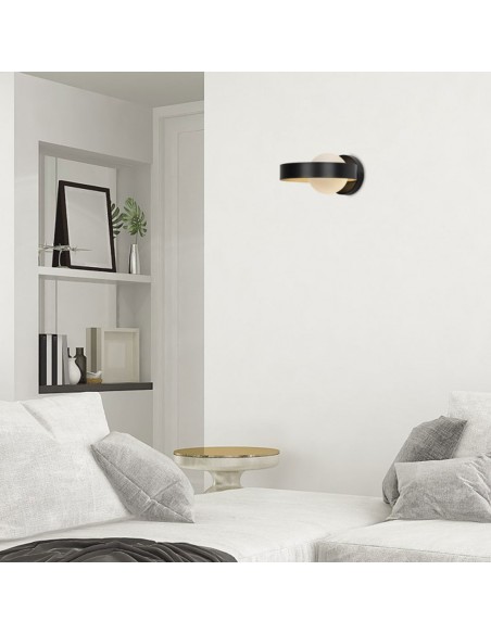 Aplique diseño negro-oro