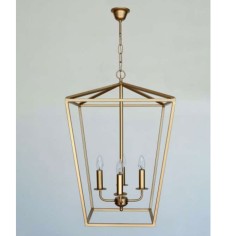 Lámpara Farol 4 Luces sin...