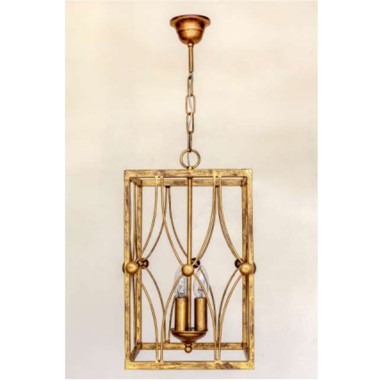 Farol Forja 46CM Oro Epoxi