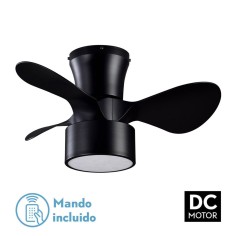 Ventilador Kos negro