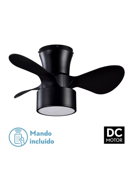 Ventilador Kos negro