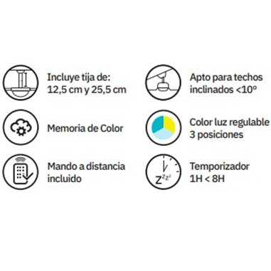 Ventilador Pirdo con mando