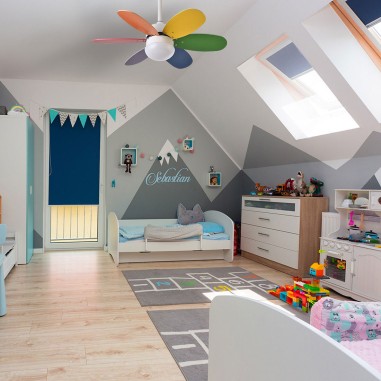 Ventilador infantil motor DC