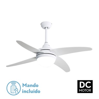 Ventilador de techo Klod blanco