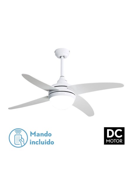 Ventilador de techo Klod blanco