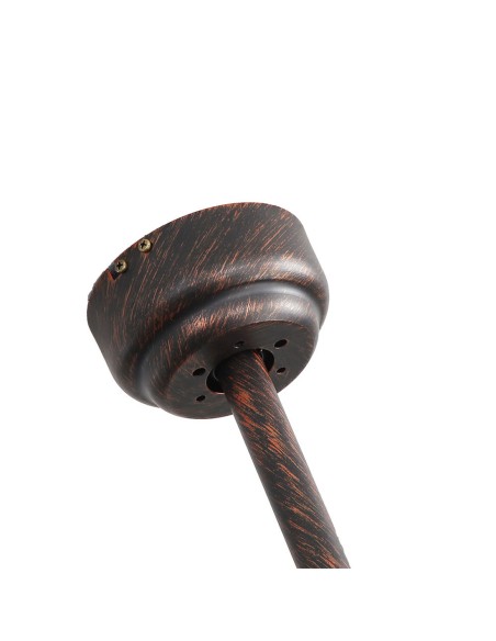 Ventilador Klod de Fabrilamp marrón