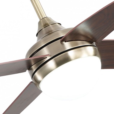 Ventilador dorado Fabrilamp barato