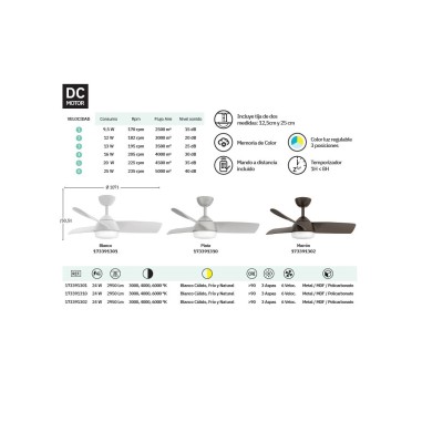 Ventilador de techo Haur envio gratis