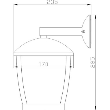 Aplique exterior barato