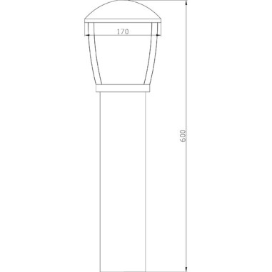 Farola exterior barata