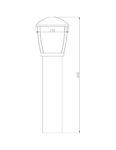 Farola exterior barata