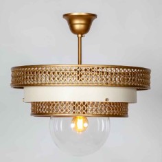 Lámpara Triple Doble Greca...