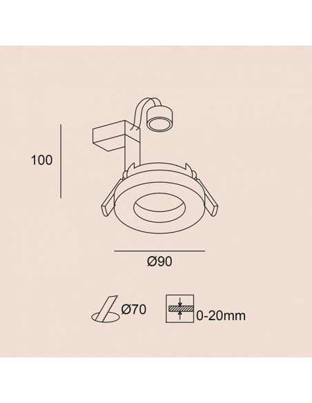 Oferta empotrable cuarto de baño.