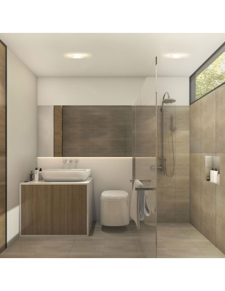 Foco de empotrar para baño