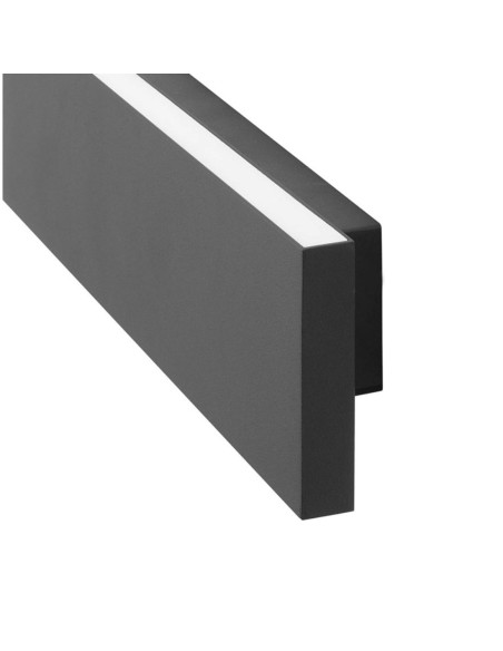 Aplique negro extraplano