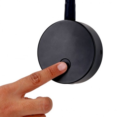 Aplique con manguito e interruptor